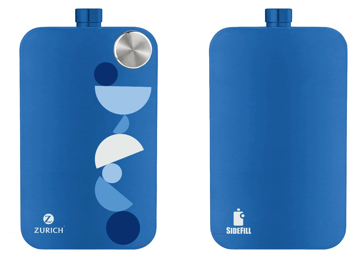 SideFill in kundeneigener Pantone-Farbe mit vollflächigem Design